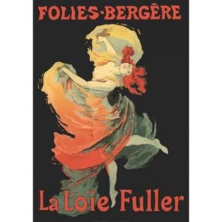 Folies Bregere La Loie Fuller Poster Print (25 x 35)