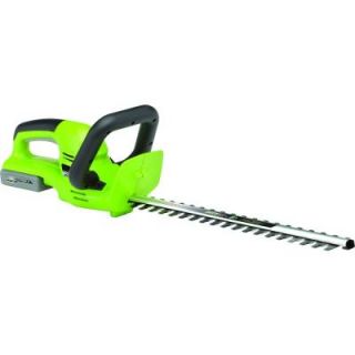 Earthwise 20 in. 20 Volt Lithium Ion Cordless Electric Hedge Trimmer LHT12020