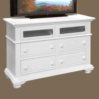 American Woodcrafters Cottage Traditions 4 Drawer Media Dresser