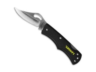 Lansky Lockback Folding Pocket Knife, Black #LKN045 BLK