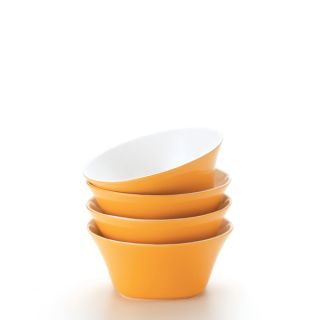 Rachael Ray Round and Square 4 piece Lemon Zest Cereal Bowl