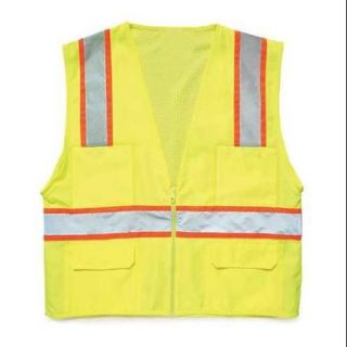 ML KISHIGO 1163 5X High Visibility Vest, Class 2, 5XL, Lime