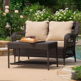 Best Selling Home Rosalia 2 Piece Outdoor Sofa Set   Conversation Patio Sets