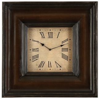 Aspire Home Accents Square Wall Clock   25 in. Wide