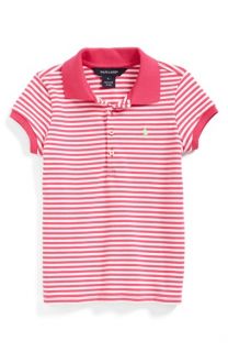 Ralph Lauren Stripe Polo (Little Girls)