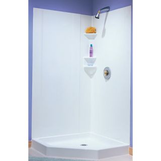 Swanstone Everyday Essentials Two Panels High Gloss Shower