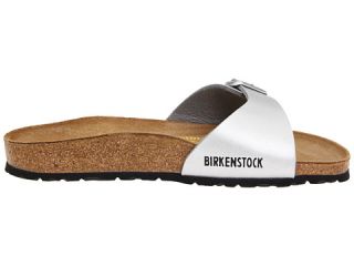 Birkenstock Madrid Slip On Silver Birko Flor™