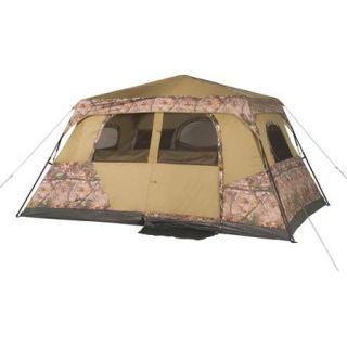 Ozark Trail Realtree 8 Person Instant Tent and 4 Chairs Value Bundle