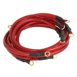 Van Truck Car Spare Part Universal Ground Cable Wire Red x 5