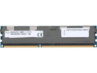 Hynix 8GB 240 Pin DDR3 SDRAM ECC Registered DDR3 1600 (PC3 12800) Server Memory Model HMT31GR7CFR4C PBD8