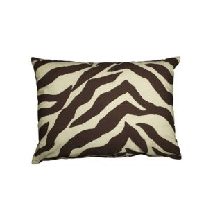 Karin Maki Zebra Oblong Cotton Throw Pillow