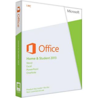 Microsoft Office Home & Student 2013   1 PC