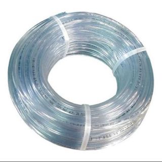 Value Brand Tubing, PVC, Clear, 4HL99