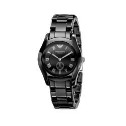 Emporio Armani Womens Classic AR1483 Black Ceramic Quartz Watch