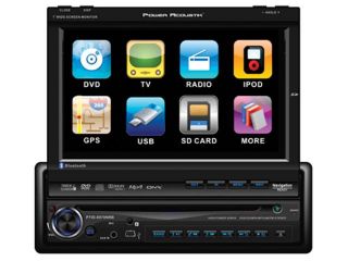 SOUNDSTREAM DVD Receiver w/ 7" Flip Up Touch Screen & Bluetooth
