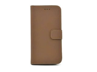 Apexel Antique Pattern Leather Wallet Pouch Protective Cover Case Skin with Card Slot for HTC One M8 Brown