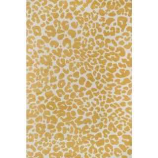 Loloi Rugs Cassidy Lifestyle Collection Ivory/Gold 3 ft. 6 in. x 5 ft. 6 in. Area Rug CASSHCD04IVGO3656