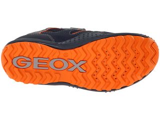 Geox Kids Jr Marlon (Big Kid) Navy/Orange