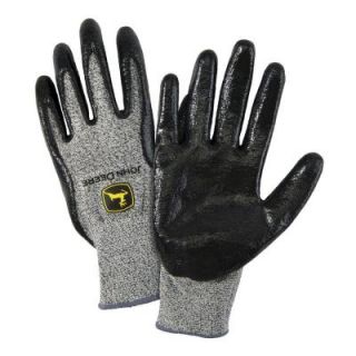 John Deere High Abrasion Large Nitrile Gloves JD00019/L