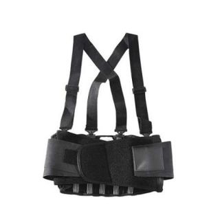 OK 1 OK 200S 2X Back Support W/Suspenders, Contoured, 2XL