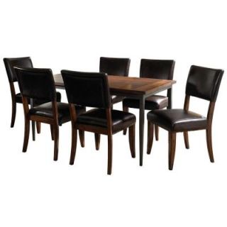 Hillsdale Furniture Cameron 7 Piece Rectangle Dining Set with Parson Chair DISCONTINUED 4671DTBRC47