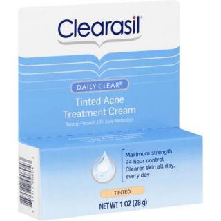 Clearasil Daily Clear Tinted Acne Treatment Cream, 1 Ounce