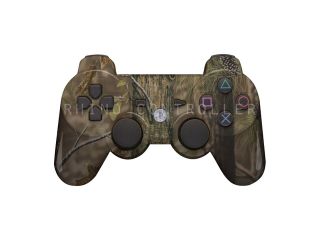 Custom PS3 controller Wireless Glossy  WTP 328 Longleaf Camo AT Green Custom Painted