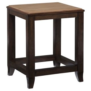 Mandoro Square End Table   Two   tone Brown   Signature Design by