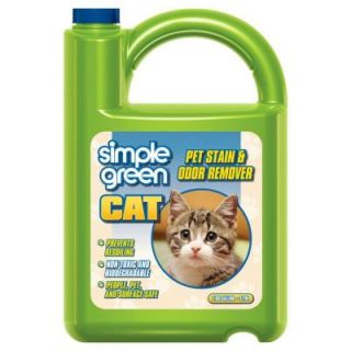Simple Green 128 oz. Cat Pet Stain and Odor Remover 2000000115312