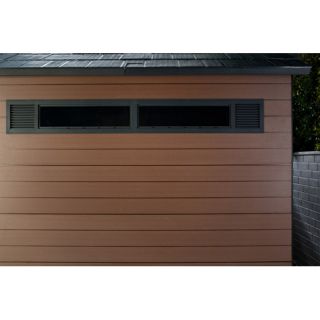 Fusion 7.5 Ft. W x 7 Ft. D Composite Storage Shed