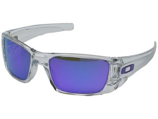 Oakley Fuel Cell Polished Clear Matte Clear Violet Iridium Lens