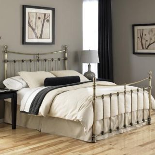 Leighton Antique Brass Bed Bed SizeFull