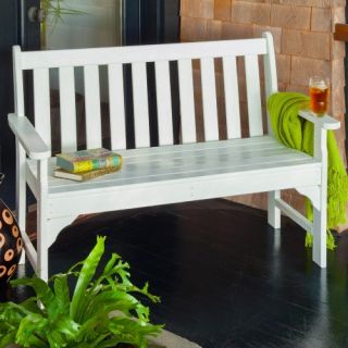 POLYWOOD® Vineyard Recycled Plastic Garden Bench   Outdoor Benches