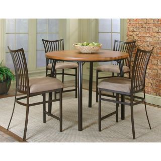 Cramco Bellevue 5 Piece Laminate Counter Height Dining Table Set