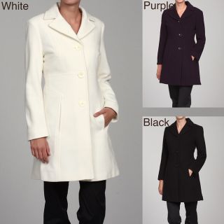 Anne Klein Womens Wool Walker Coat  ™ Shopping   Top