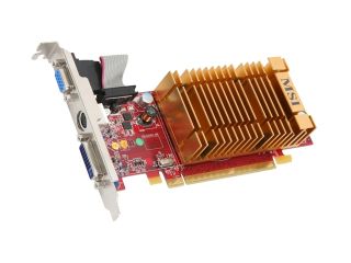 MSI Radeon HD 3450 DirectX 10.1 R3450 TD256H 256MB 64 Bit GDDR2 PCI Express 2.0 x16 HDCP Ready Video Card