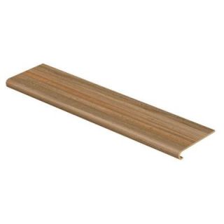 Cap A Tread Brown Maple 94 in. Long x 12 1/8 in. Deep x 1 11/16 in. Height Vinyl to Cover Stairs 1 in. Thick 016043606