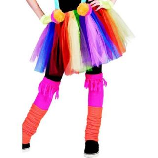 Rainbow Tulle Petticoat Skirt