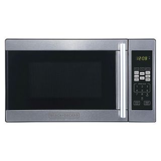 Black + Decker 0.7 Cu. Ft. 700 Watt Microwave Oven   Black EM720CPN P