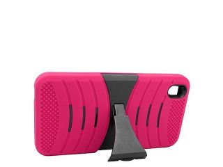 for HTC Desire 816 Arch Hybrid Stand Cover Case. Pink Black