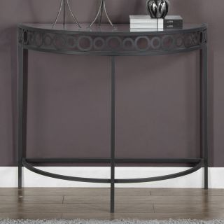Monarch Specialties Decorative Circles Accent Table   Console Tables