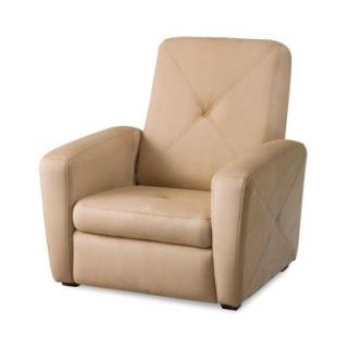 Home Styles Microfiber Tan Gaming Chair 5252 513