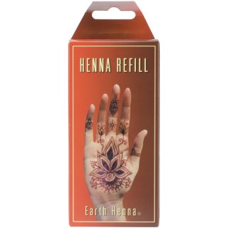 Earth Henna Body Painting Kit Refill Orange   16168861  