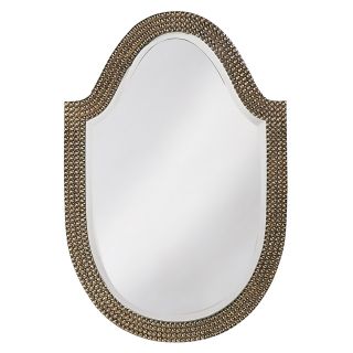 Howard Elliott Lancelot Arched Mirror   Silver Leaf   21W x 32H in.   Mirrors