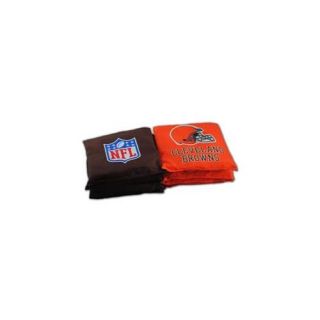 Wild Sports BB XL NFL107 XL Bean Bag Set NFL Cleveland Browns