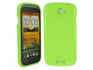 Simply Color Semi soft TPU Snap in Case For HTC One S Ville Z520e   White