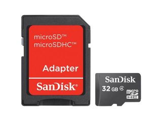 SanDisk SDSDQ 32768 A11M 32 GB MicroSD High Capacity (microSDHC)   1 Card
