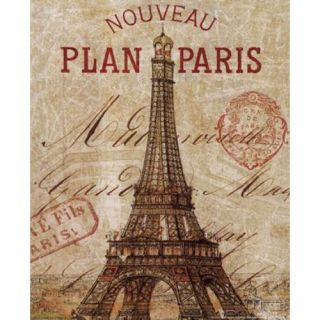 Letter from Paris Poster Print by Wild Apple Studio (8 x 10)