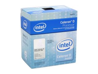 Intel Celeron D 326 Prescott Single Core 2.53 GHz LGA 775 BX80547RE2533CN EM64T Processor w/ Execute Disable Bit