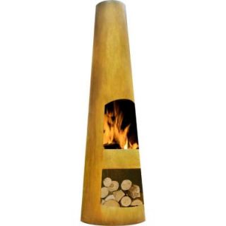 La Hacienda Circo Chiminea in Oxidised 56079